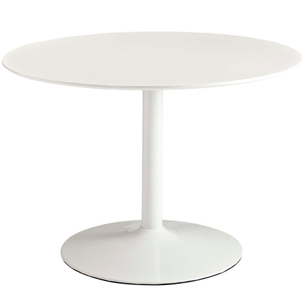 Revolve 3 Piece Dining Set in White Walnut