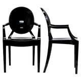 Thistle Dining Armchairs Set of 2 in Black
