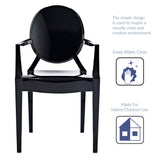 Thistle Dining Armchairs Set of 2 in Black