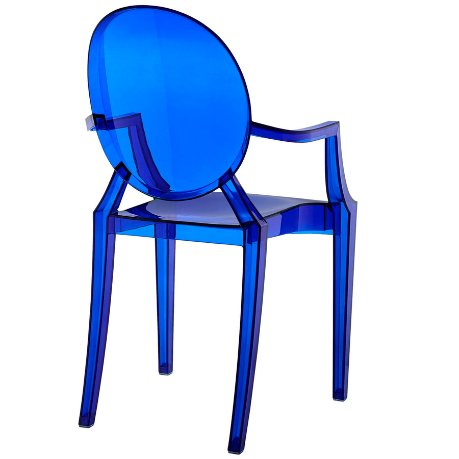 Thistle Dining Armchairs Set of 2 in Blue