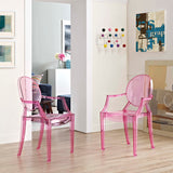 Thistle Dining Armchairs Set of 2 in Pink