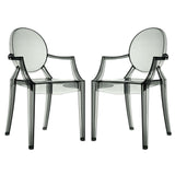 Thistle Dining Armchairs Set of 2 in Smoke