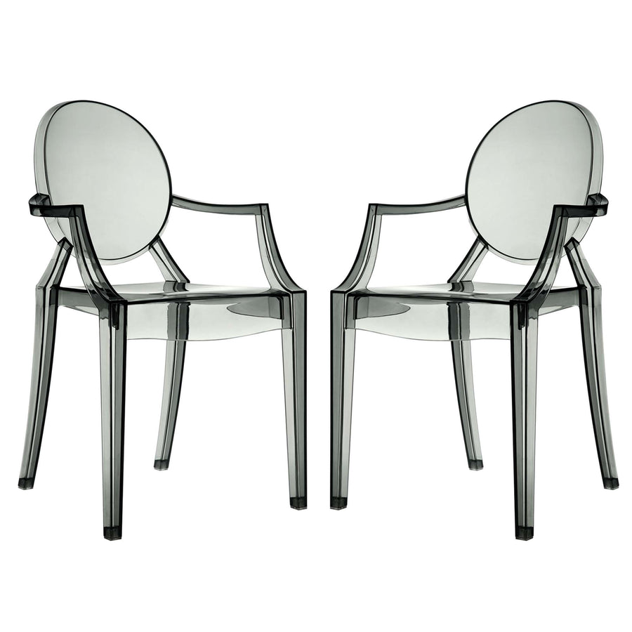 Thistle Dining Armchairs Set of 2 in Smoke