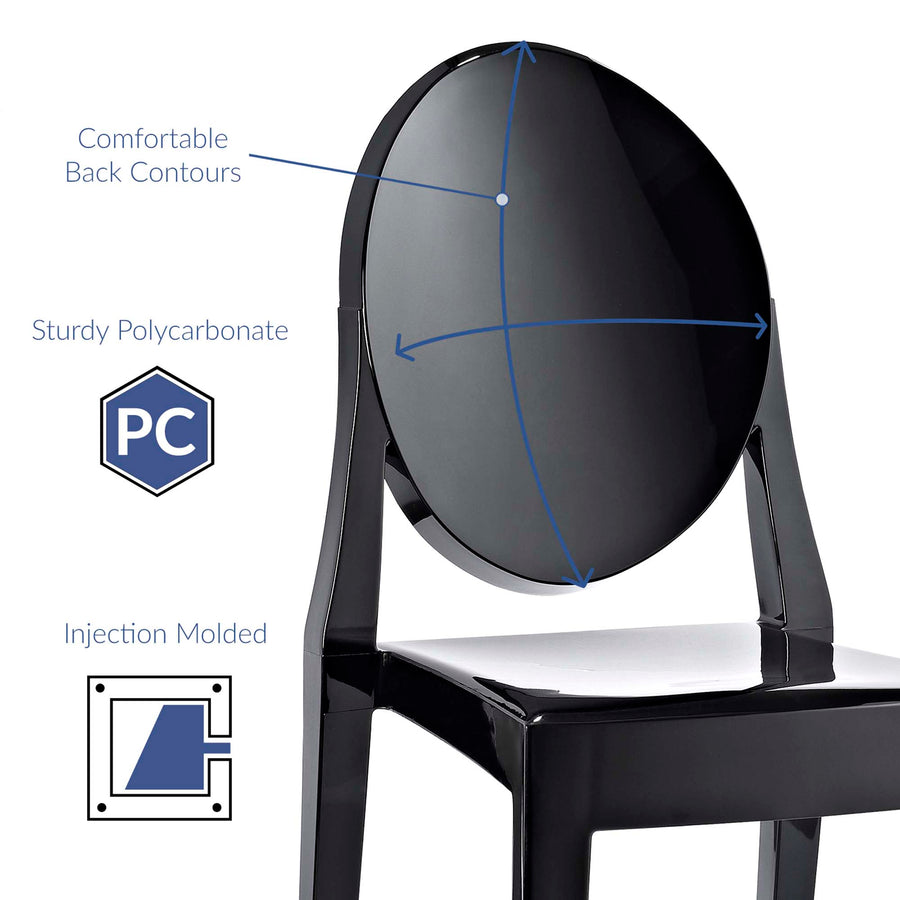Thistle Dining Chairs Set of 2 in Black