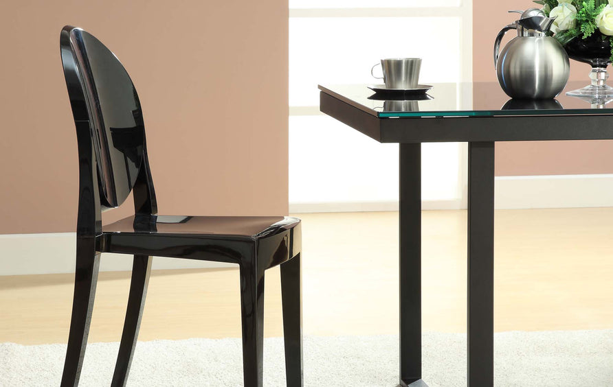Thistle Dining Chairs Set of 2 in Black
