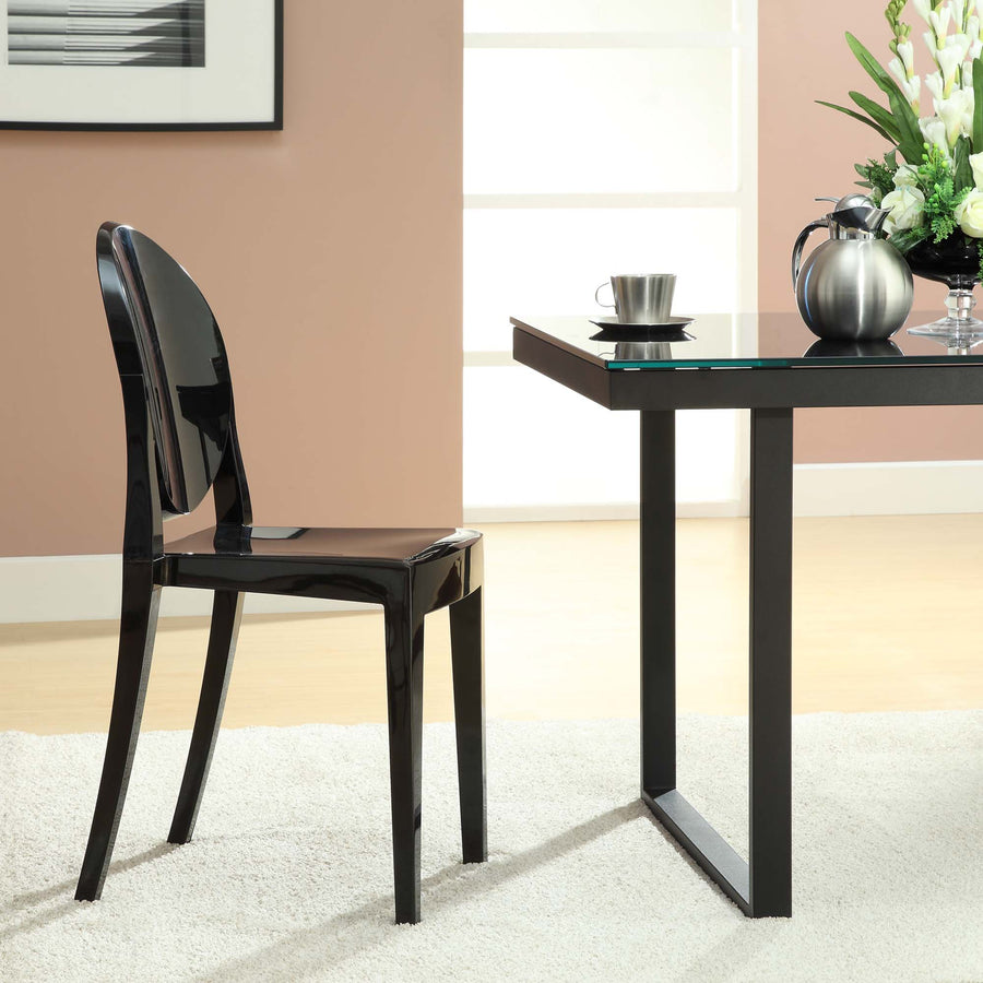 Thistle Dining Chairs Set of 2 in Black