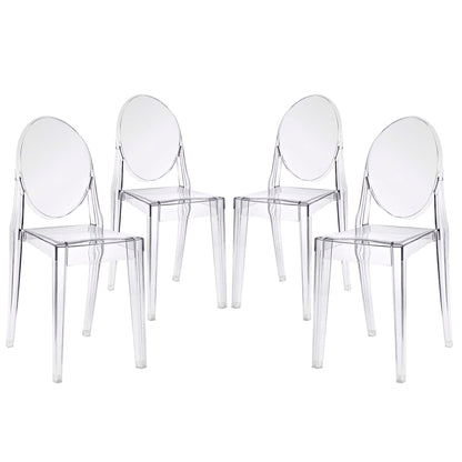 Casper Dining Chairs Set of 4 by Furniture For America