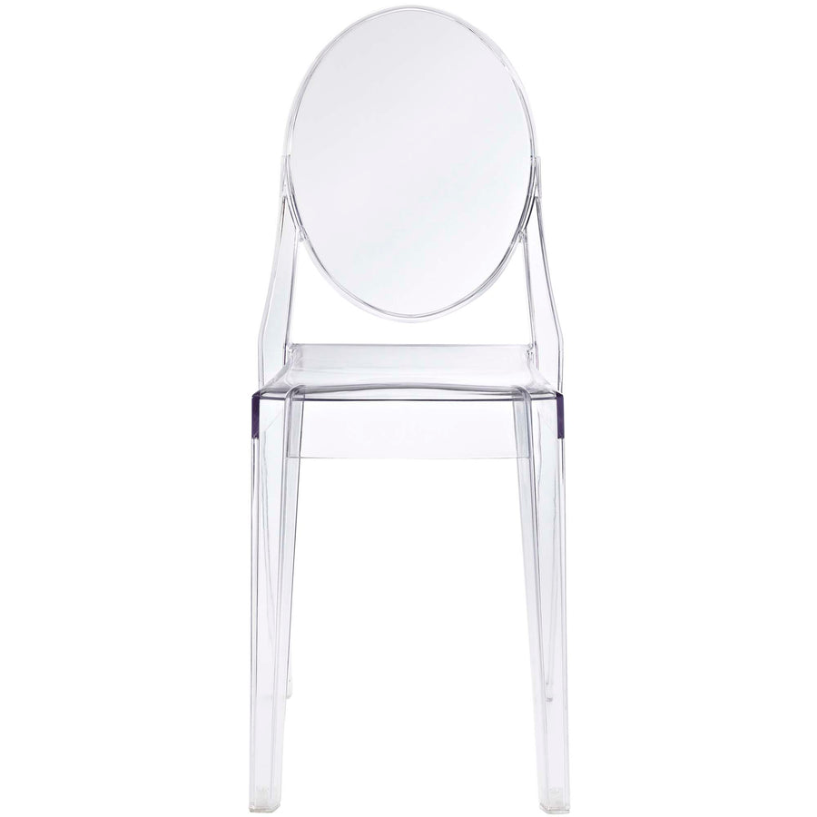 Thistle Dining Chairs Set of 4 in Clear
