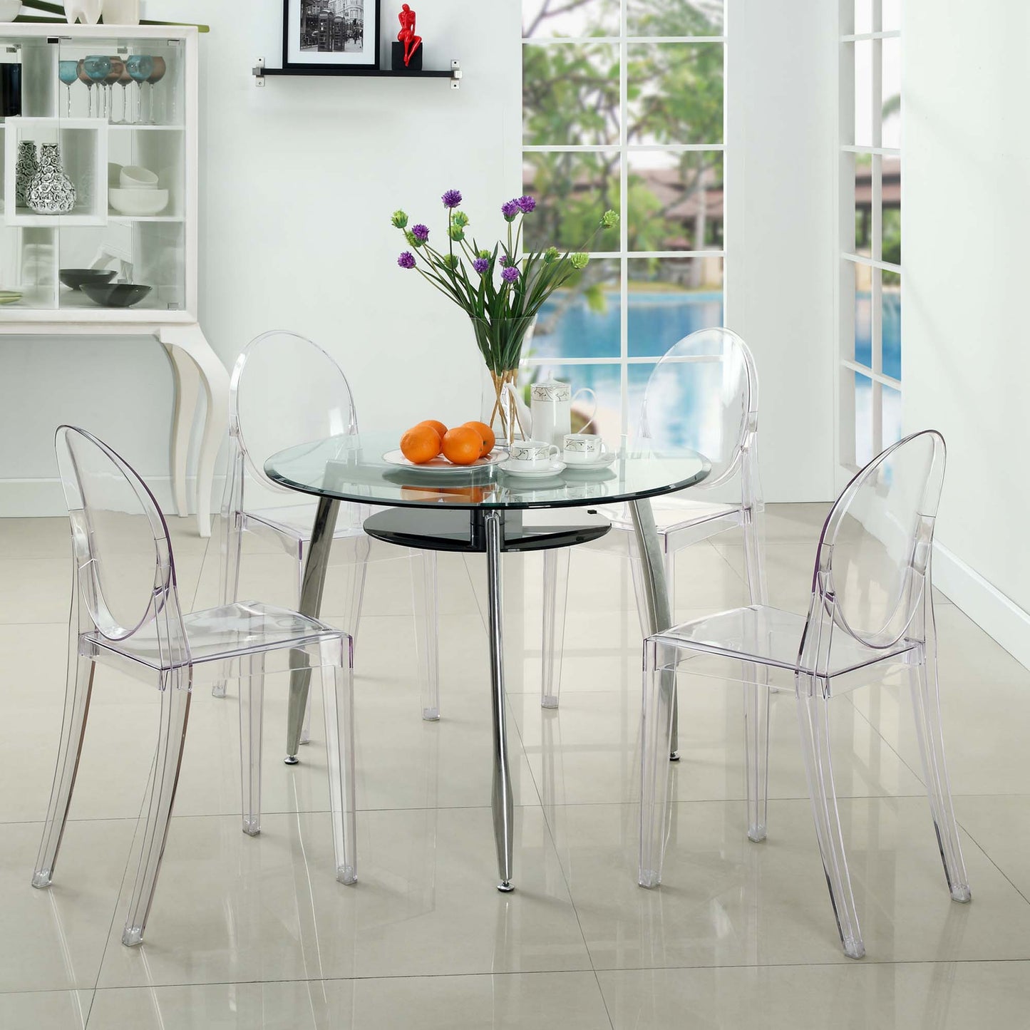 Casper Dining Chairs Set of 4 by Furniture For America