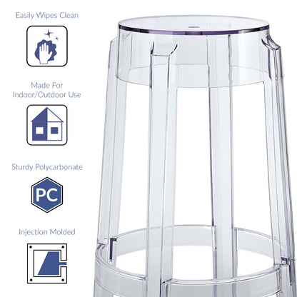 Casper Bar Stool Backless Set of 2 by Furniture For America