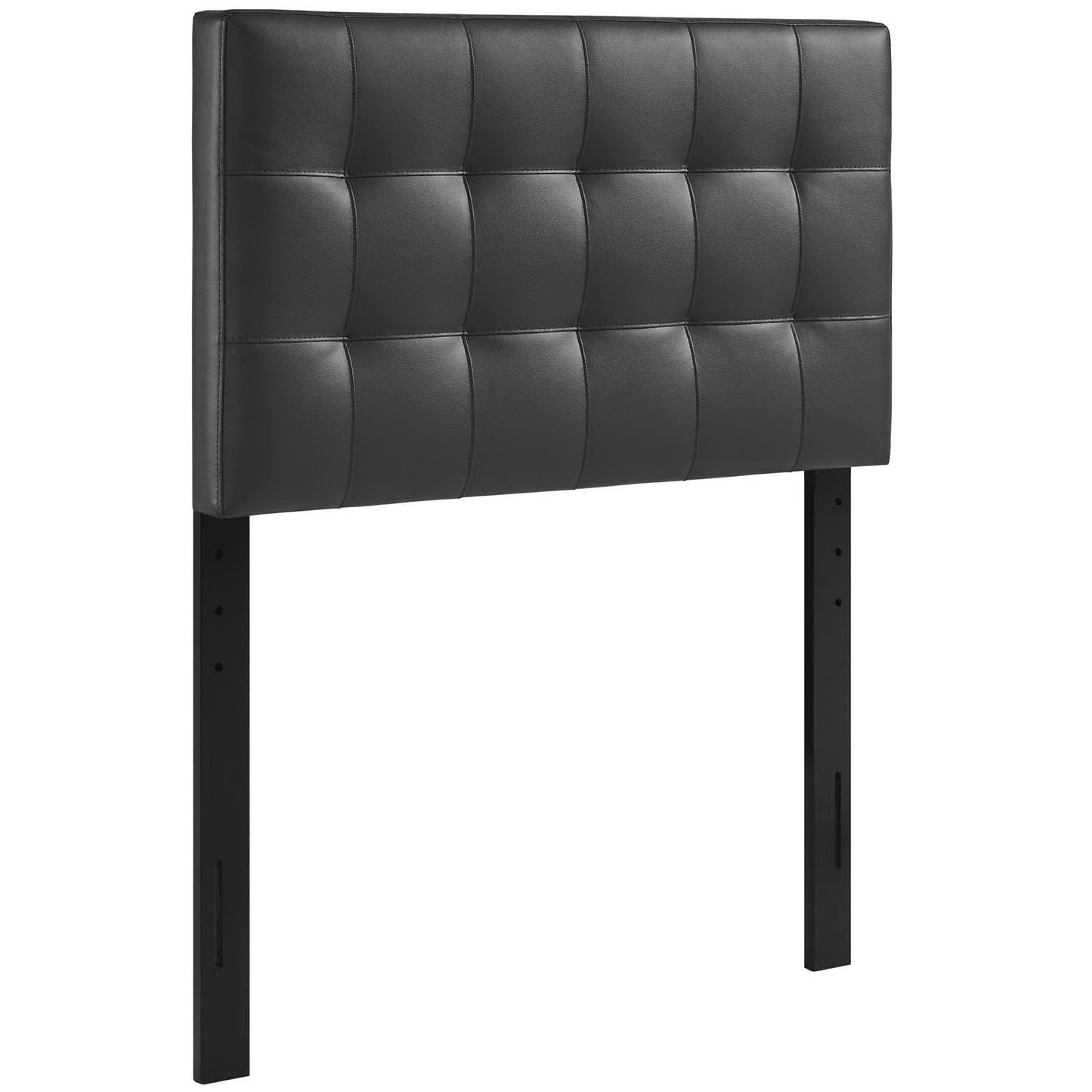 Lily Upholstered Vinyl Twin Headboard by Furniture For America