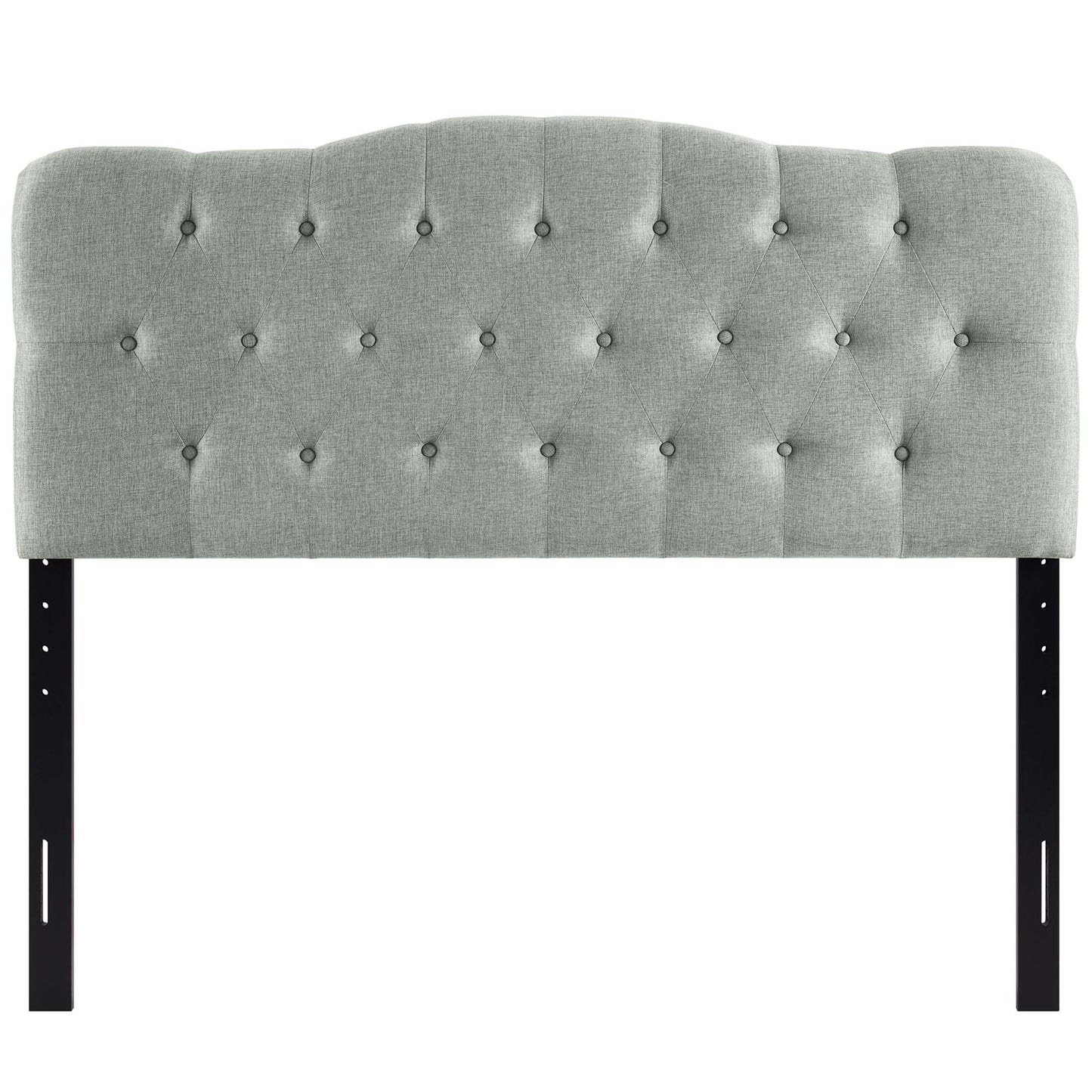 Annabel Upholstered Fabric Queen Headboard by Furniture For America