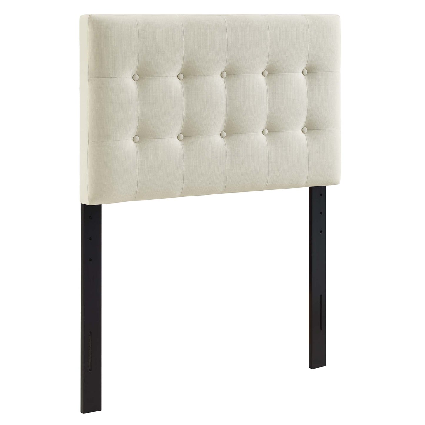 Emily Upholstered Fabric Twin Headboard by Furniture For America