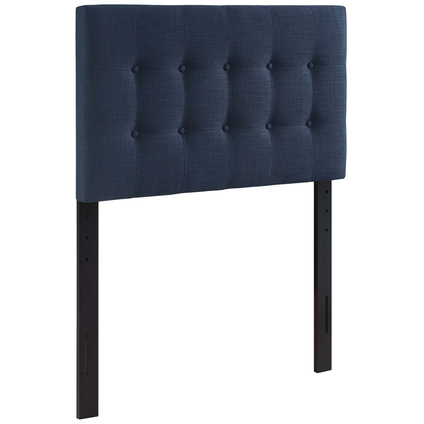 Emily Upholstered Fabric Twin Headboard by Furniture For America