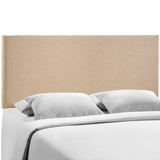Grove Upholstered Queen Headboard in Cafe