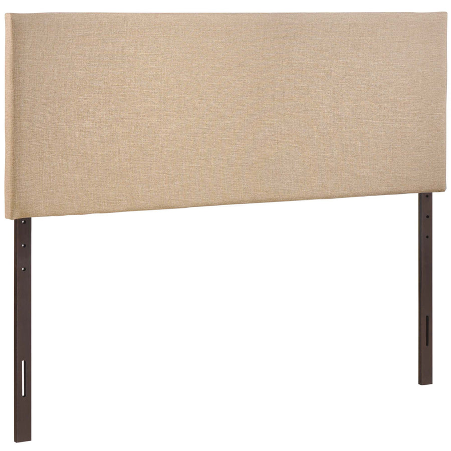 Grove Upholstered Queen Headboard in Cafe