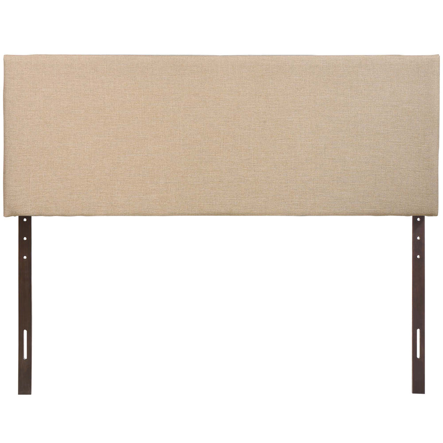 Grove Upholstered Queen Headboard in Cafe