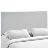 Grove Upholstered Queen Headboard in Sky Gray