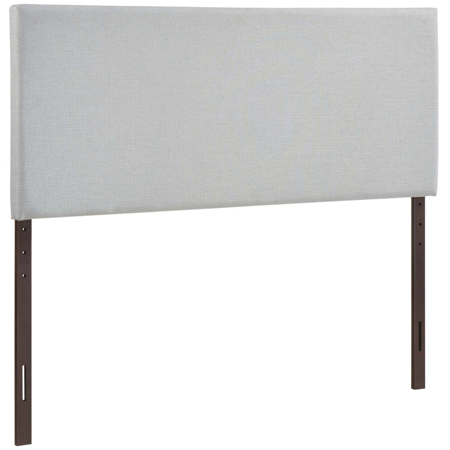 Grove Upholstered Queen Headboard in Sky Gray