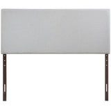 Grove Upholstered Queen Headboard in Sky Gray