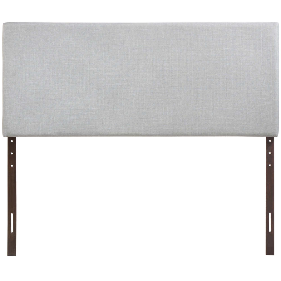 Grove Upholstered Queen Headboard in Sky Gray
