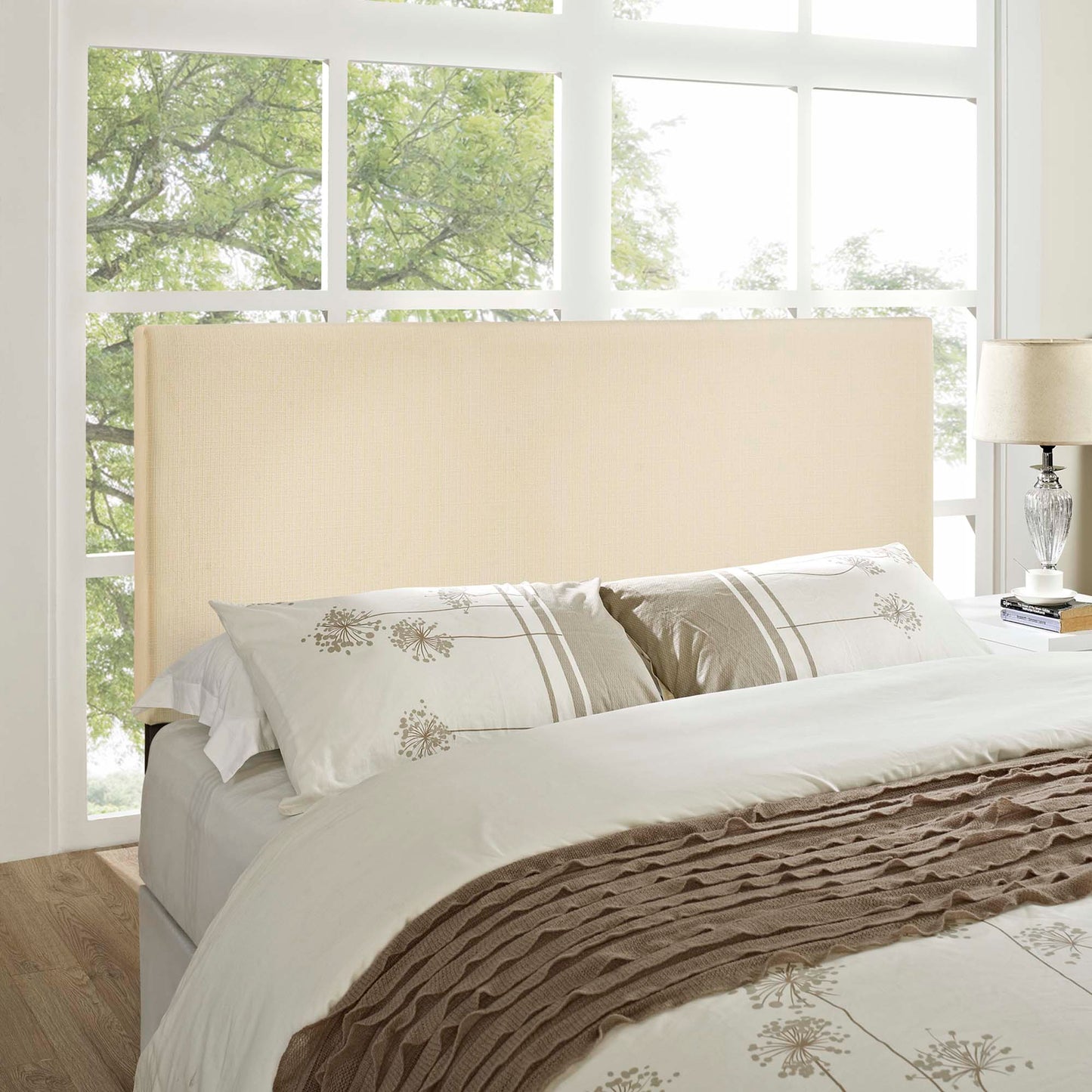 Region Upholstered Queen Headboard by Furniture For America