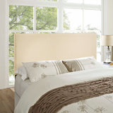 Grove Upholstered Queen Headboard in Ivory