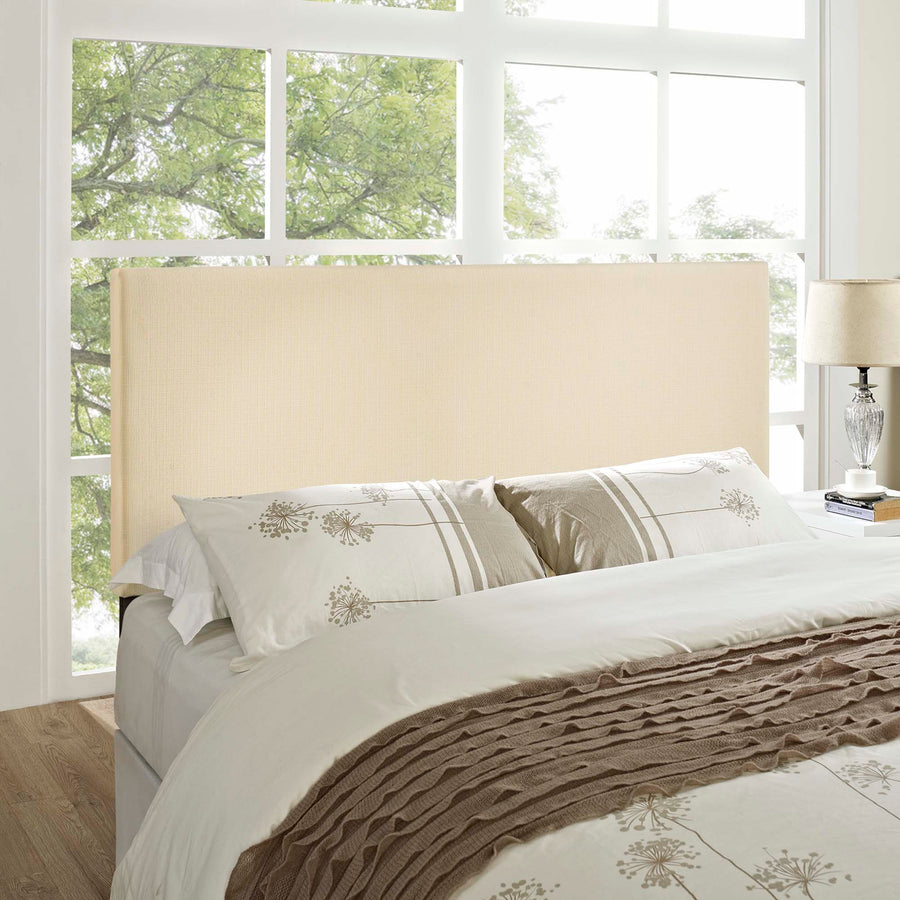Grove Upholstered Queen Headboard in Ivory