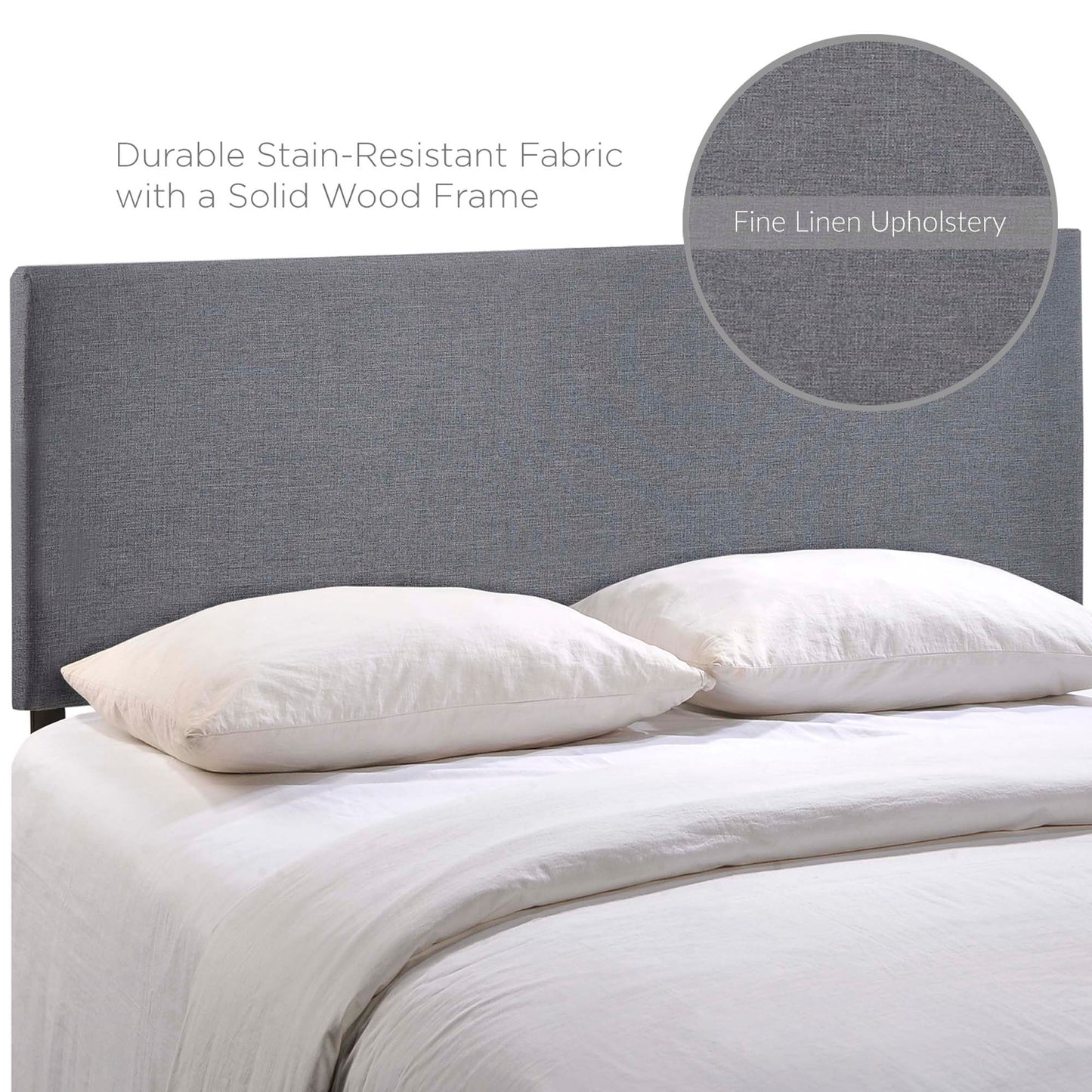 Region Upholstered Queen Headboard by Furniture For America