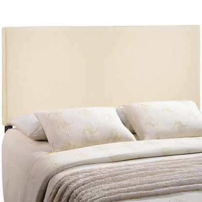Region Upholstered Fabric King Headboard by Furniture For America