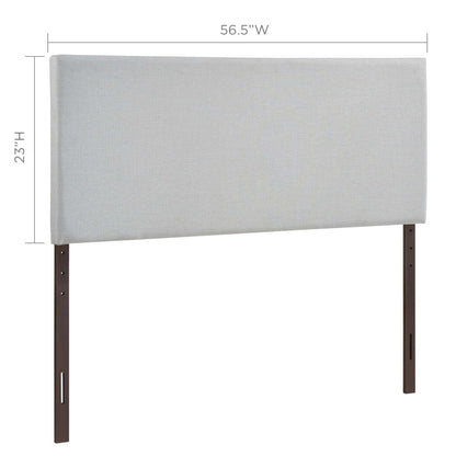Region Upholstered Fabric Full Headboard by Furniture For America