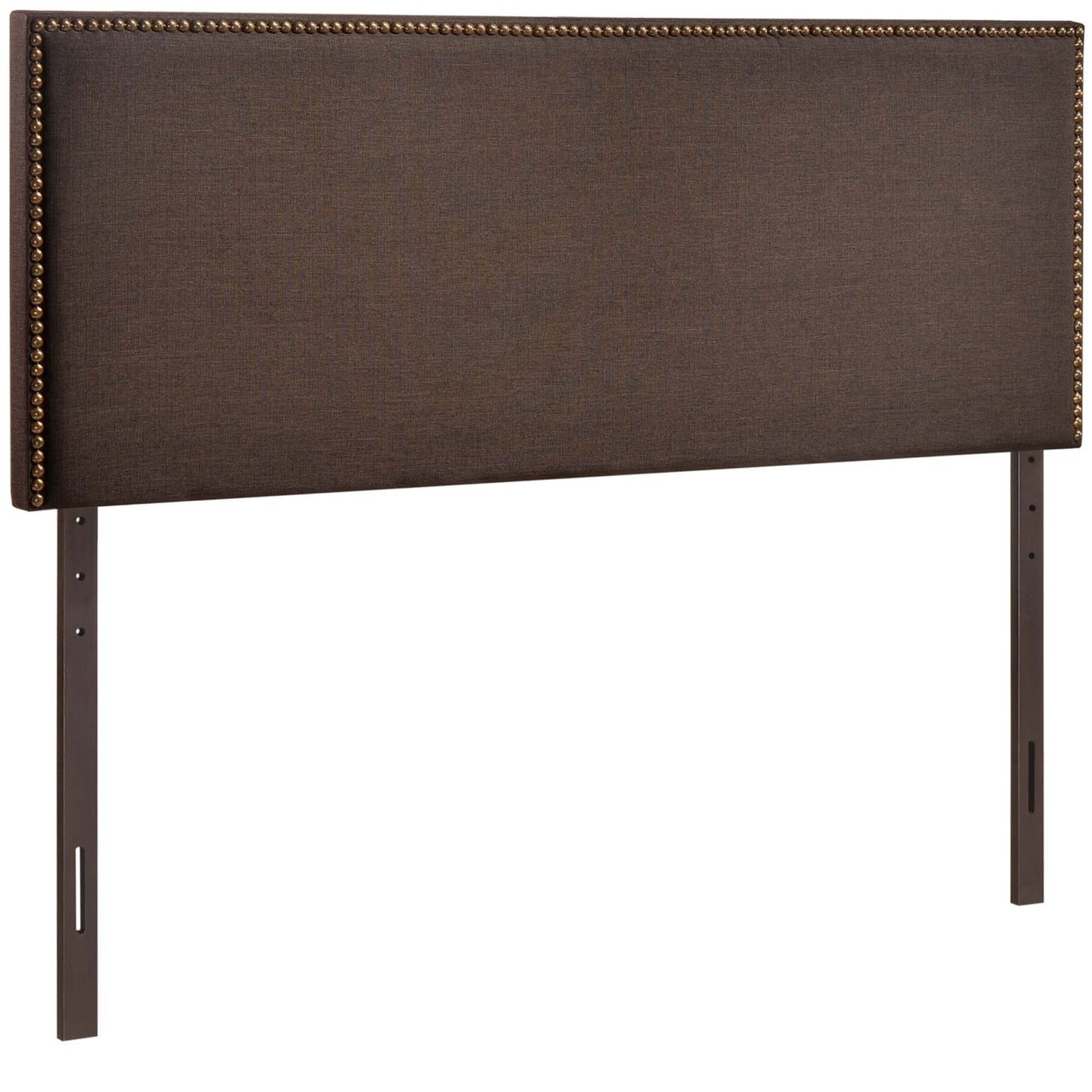 Region Nailhead Upholstered Queen Headboard by Furniture For America