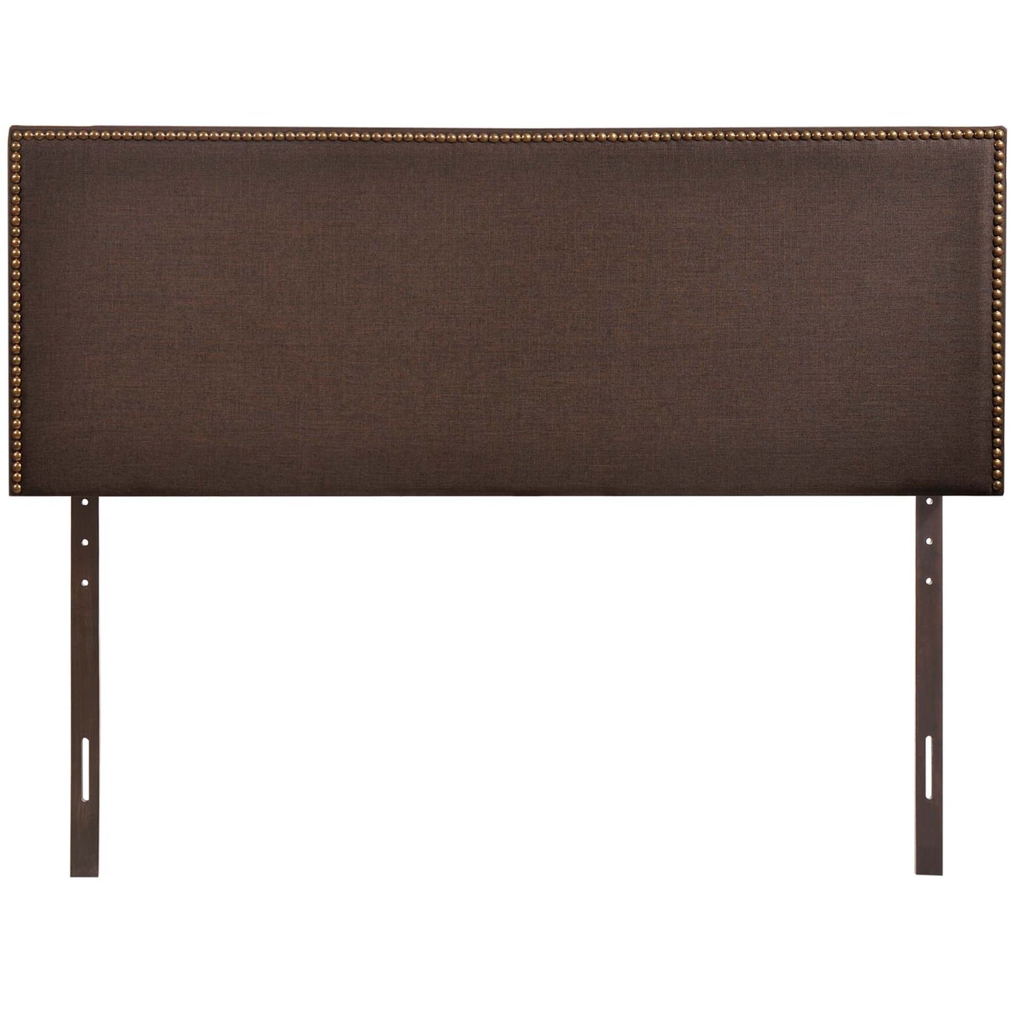 Region Nailhead Upholstered Queen Headboard by Furniture For America