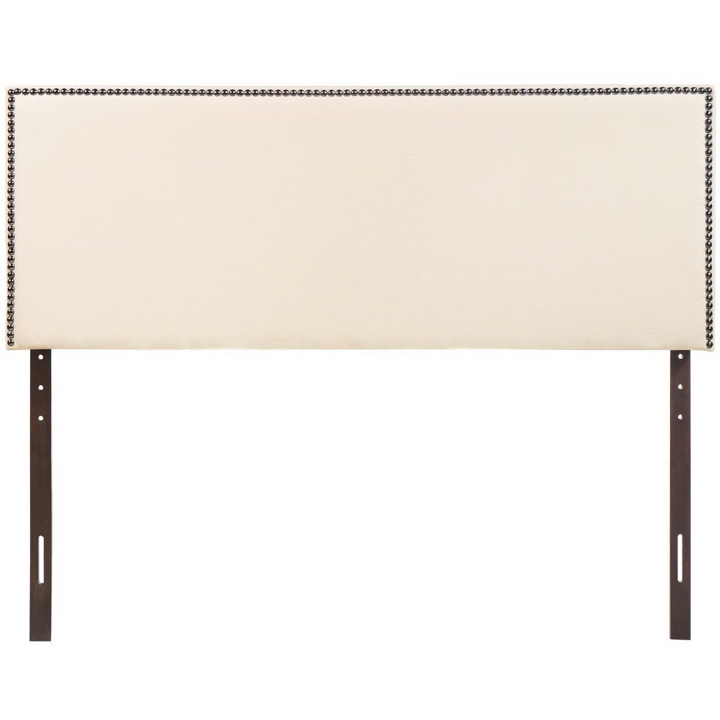 Region Nailhead Upholstered Queen Headboard by Furniture For America