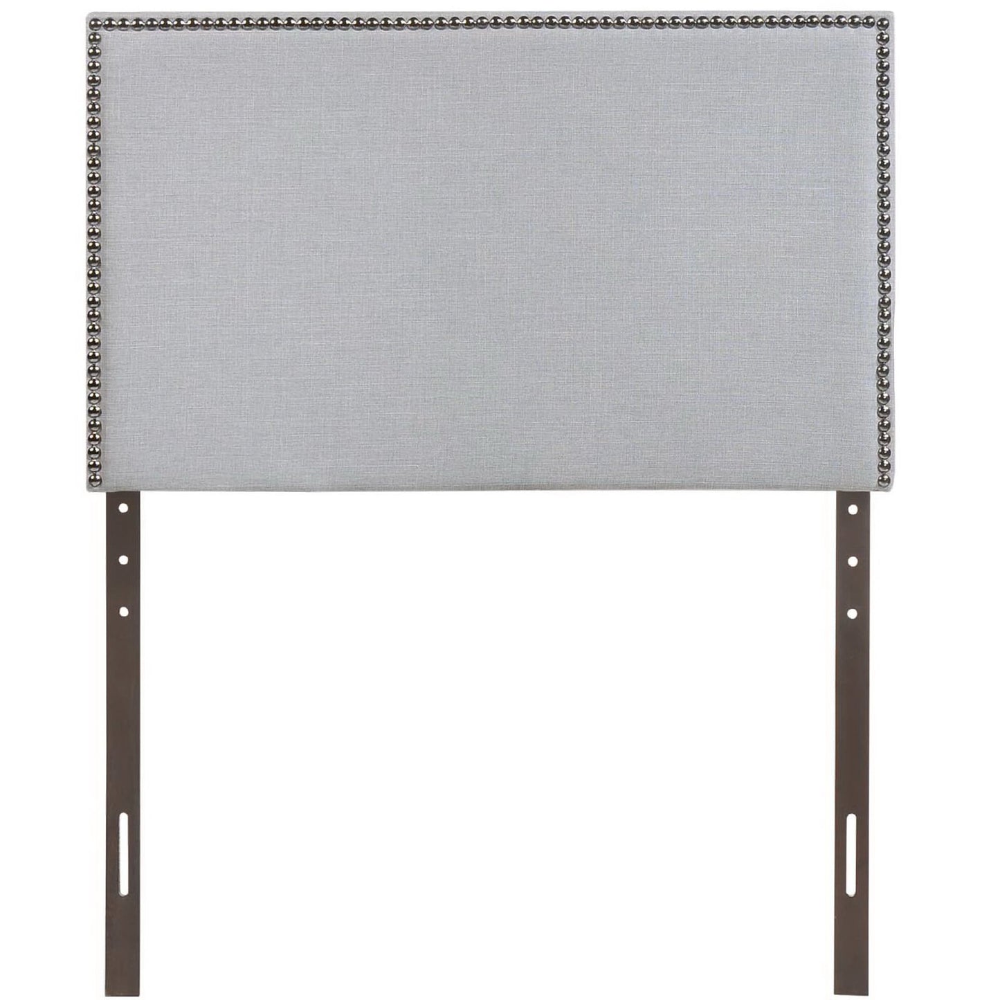 Region Nailhead Upholstered Twin Headboard by Furniture For America