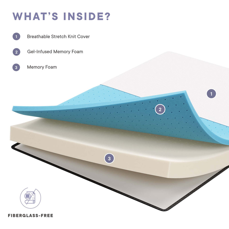 Juno 6" Queen Mattress, Mattresses
