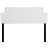 Sirius Upholstered Vinyl Queen Headboard in White