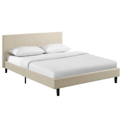 Anya Fabric Full Bed by Furniture For America