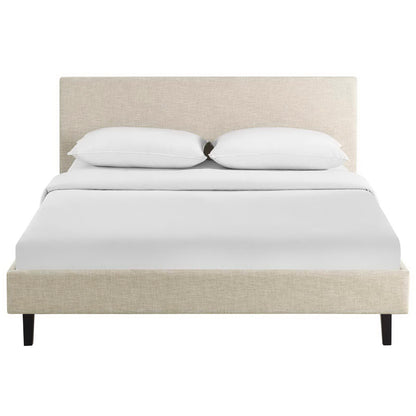 Anya Fabric Queen Bed by Furniture For America