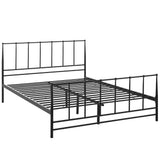 Eira Queen Bed in Brown