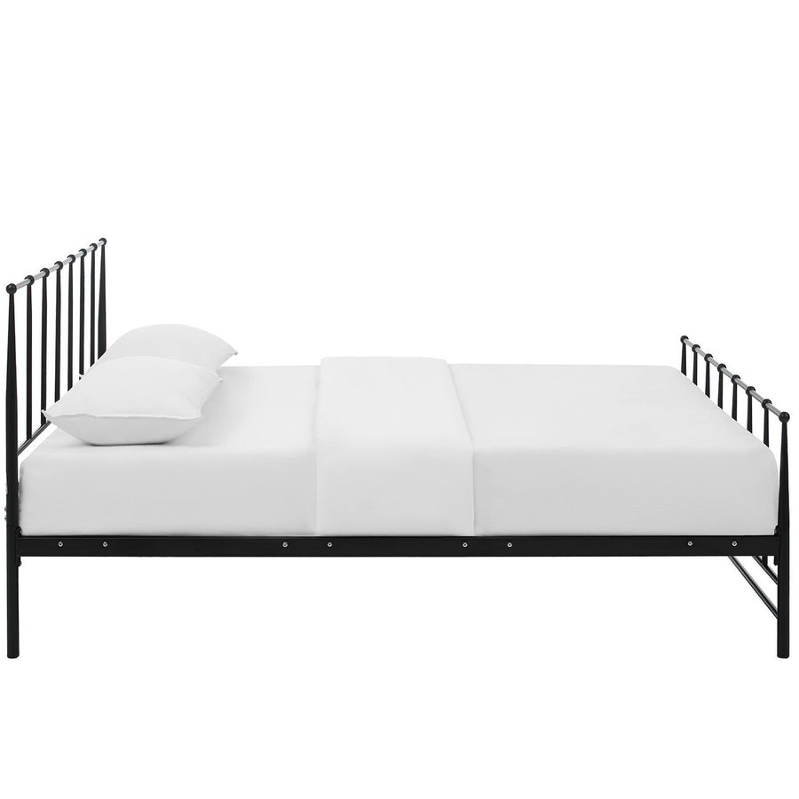 Eira Queen Bed in Brown