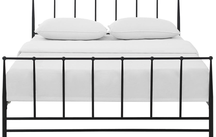 Eira Queen Bed in Brown