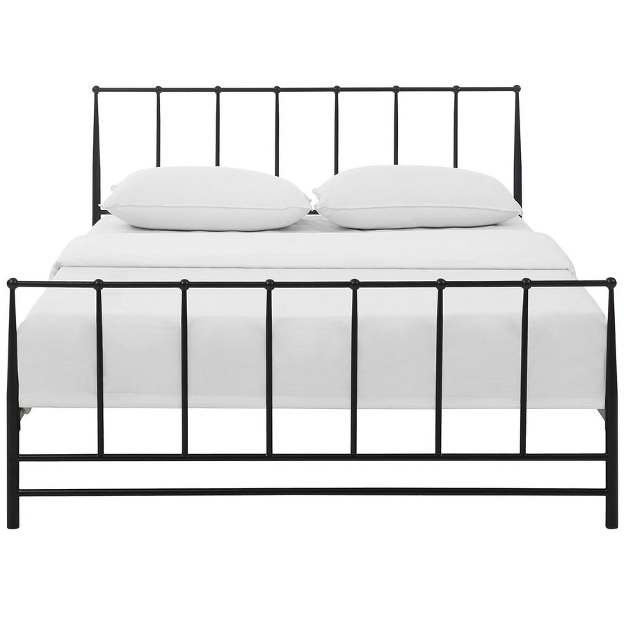 Eira Queen Bed in Brown