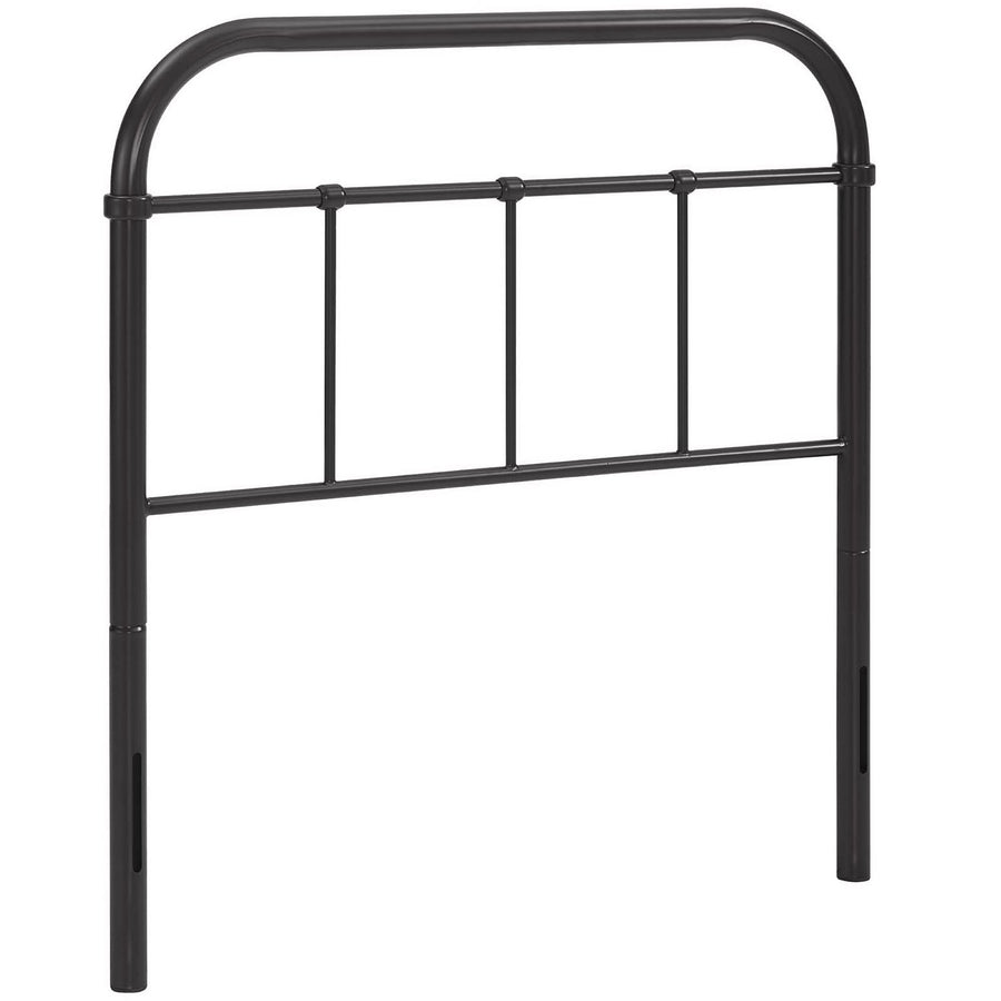 Batik Twin Steel Headboard in Brown
