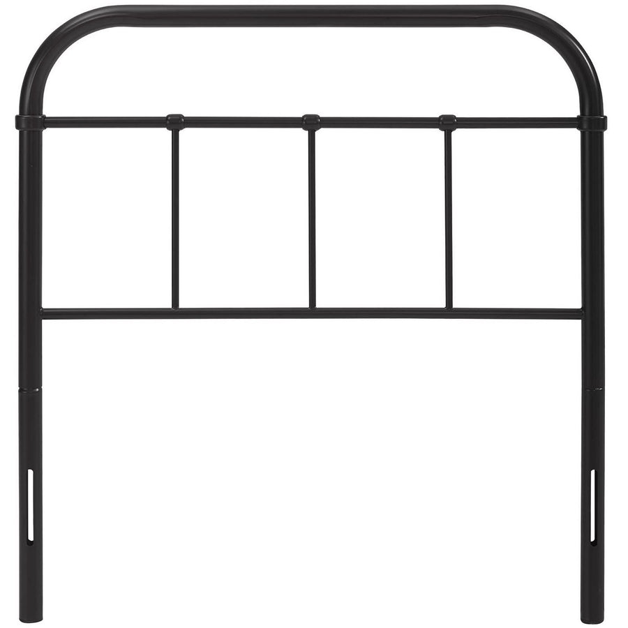 Batik Twin Steel Headboard in Brown