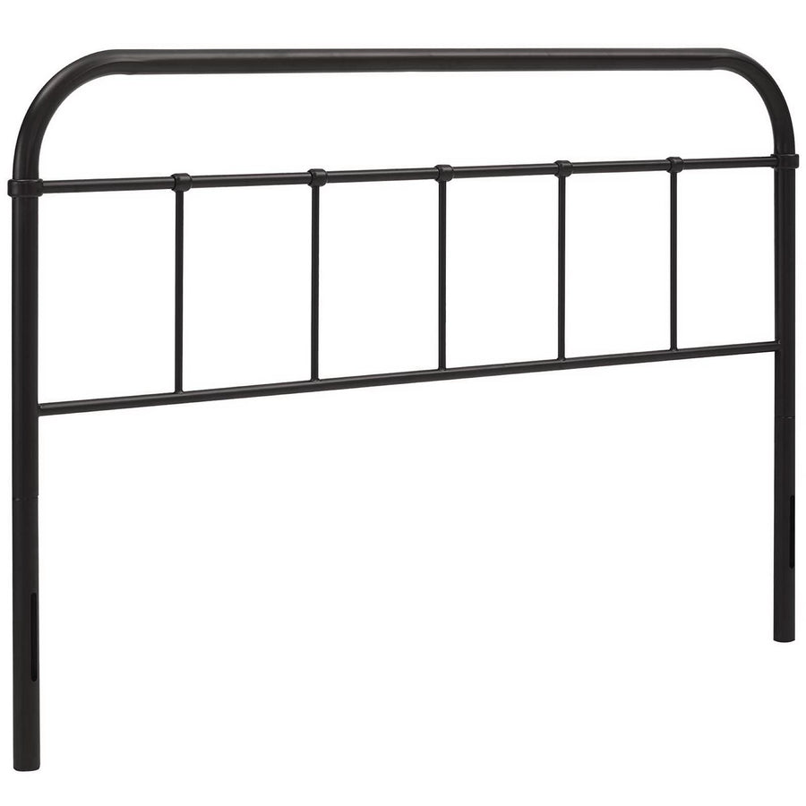 Batik Full Steel Headboard in Brown
