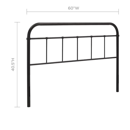Serena Queen Steel Headboard by Furniture For America