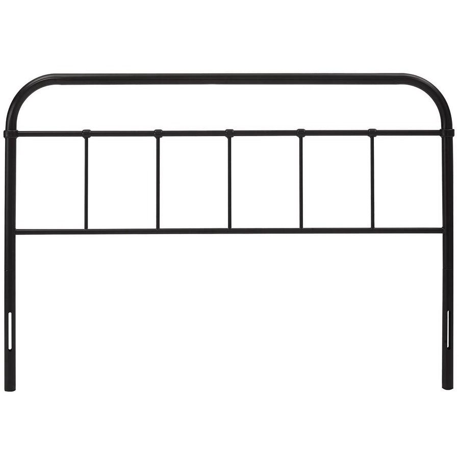 Batik Queen Steel Headboard in Brown