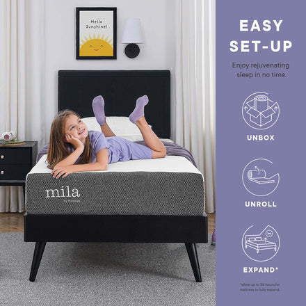 Mila 6" Twin Mattress, Mattresses