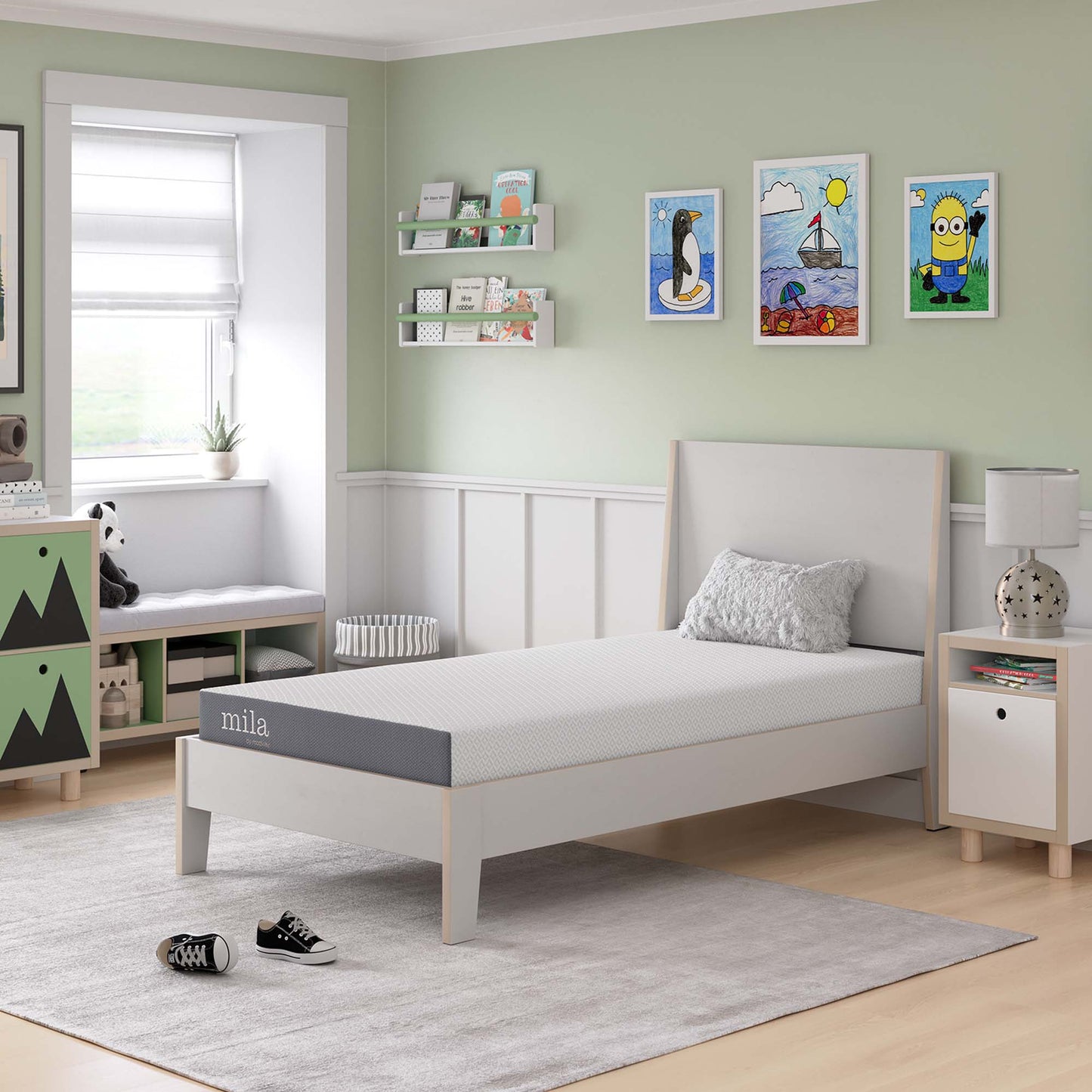 Mila 6" Twin Mattress by Furniture for America